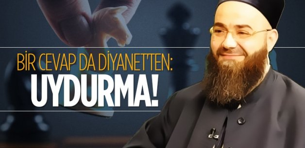 Diyanet'ten Cübbeli Ahmet'e satranç cevabı