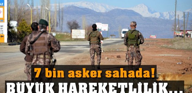 Diyarbakır'da 7 bin asker sahada! Operasyon devam ediyor...