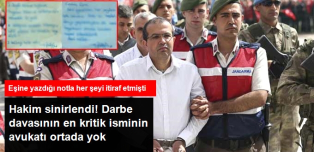 Darbe Davasının En Kritik İsmi Mehmet Partigöç'ün Avukatı Duruşmaya Gelmedi