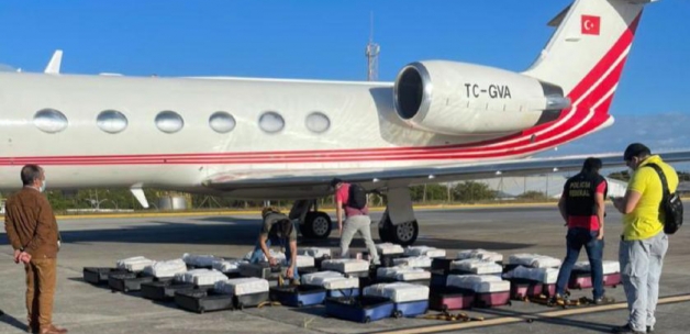 ACM Holding'in kiraladığı jette 1,3 ton kokain yakalandı