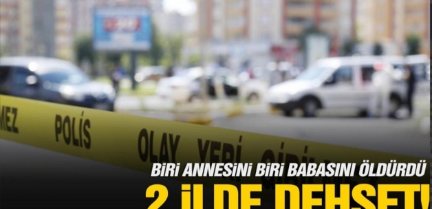 Sakarya ve Bursa'da evlat dehşeti! Biri annesini boğdu, biri babasını öldürdü