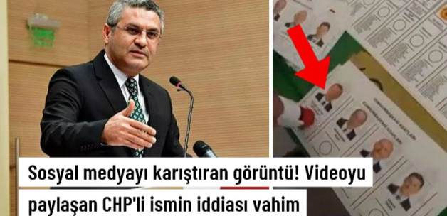 Sosyal medyayı karıştıran görüntü! Videoyu paylaşan CHP'li ismin iddiası vahim